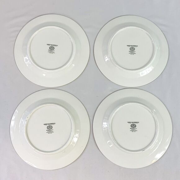 Vtg 1999 Dayton Hudson Merry Masterpieces Salad Plates Christmas Set of 4 - Picture 7 of 8